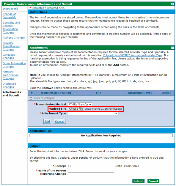 Verifying Tax ID Number Colorado Department of Health Care Policy
